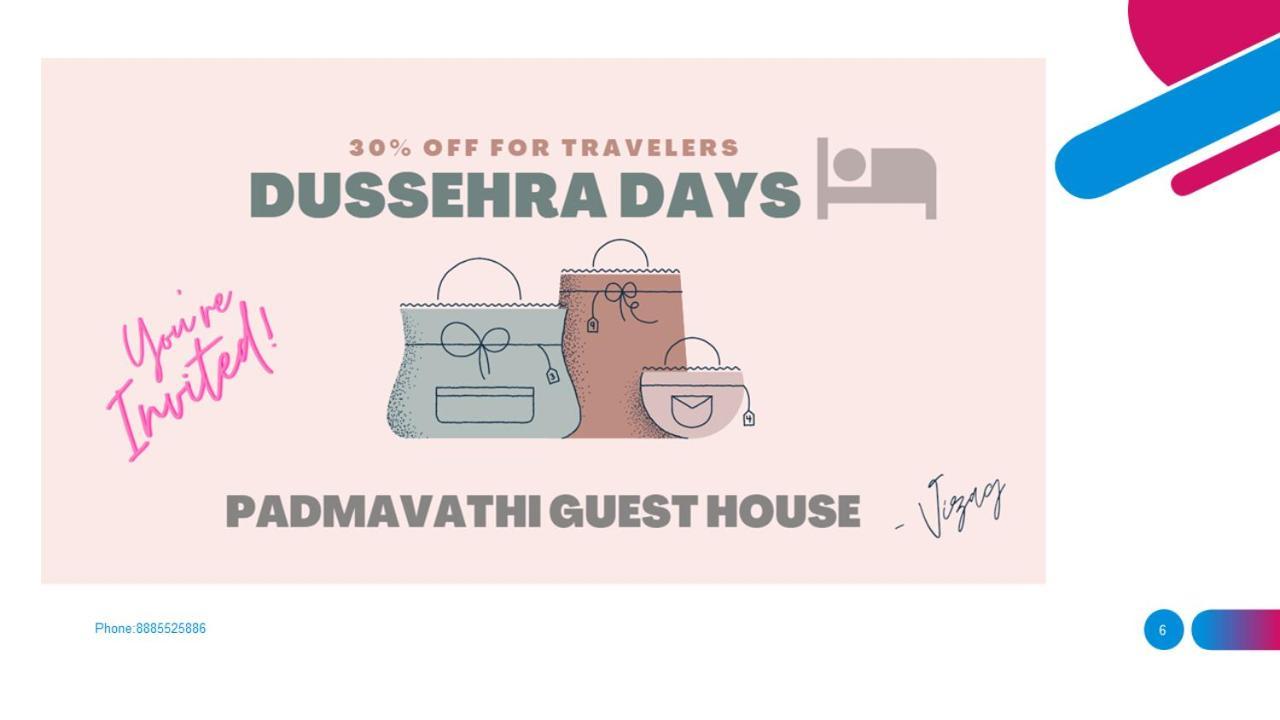 Padmavathi Family Guest House 비사카파트남 외부 사진